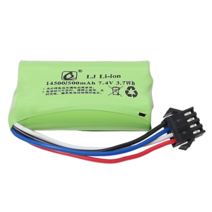 14500 7.4v 500mAh SM-4P 1
