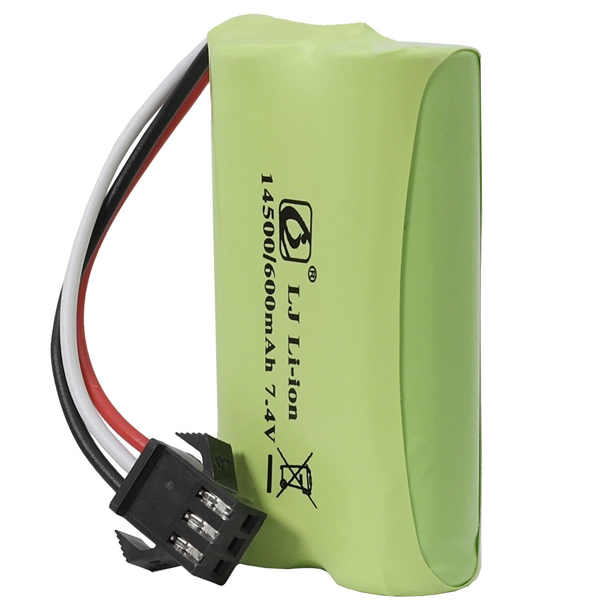 600mAh 14500 7.4v SM-3P 1