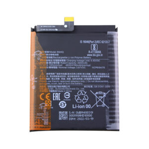 BM4Q 4700mAh 3.87V Li-Polymer replacement battery for Poco F2 Pro and Redmi K30 Pro, front view on white background