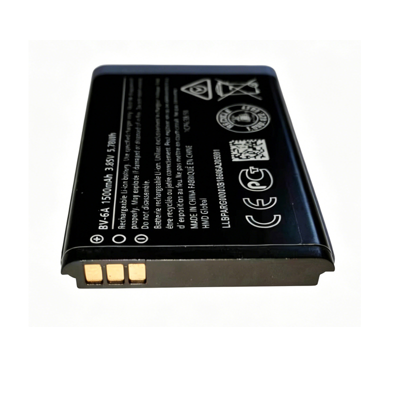BV-6A 1500mAh 3.7V Battery for Nokia 2060 3060 5250 C5-03 8110 4G Replacement - Image 2