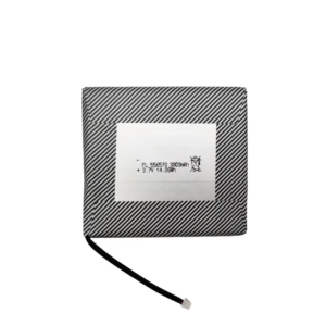 3800mAh 3.7V Li-Polymer replacement battery for Anbernic RG Cube XX handheld console, front view, white background
