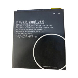 JE30 2000mAh 3.8V Li-ion replacement battery for Motorola Moto E5 Play Go Edition, front view showing battery label