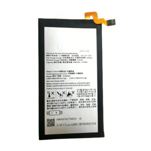 TLP035B1 3500mAh 3.85V Li-Polymer replacement battery for BlackBerry Key2, front view showing battery label and connector