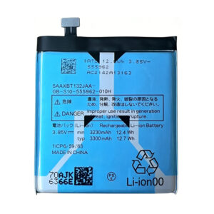 5AAXBT132JAA 3300mAh 3.85V Li-Polymer replacement battery for Kyocera BASIO4 KYV47, front view on white background
