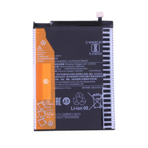 BN51 5000mAh 3.85V Li-Polymer replacement battery for Xiaomi Redmi 8, front view on white background