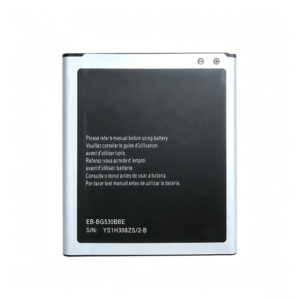 EB-BG530BBC 2600mAh 3.8V Li-ion replacement battery for Samsung J2 Pro, front view on white background