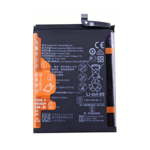 HB436486ECW 4000mAh 3.82V Li-Polymer replacement battery for Huawei Mate 10 Pro, Mate 20, P20 Pro, and Honor View20, front view showing battery label