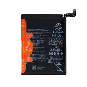HB486586ECW 4200mAh 3.85V Li-Polymer replacement battery for Huawei P40 Lite and Mate 30 Pro, front view showing battery label and connector