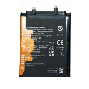 HB496789EHW 5100mAh 3.91V Li-Polymer replacement battery for Honor Magic 5 PGT-AN00, front view showing battery label