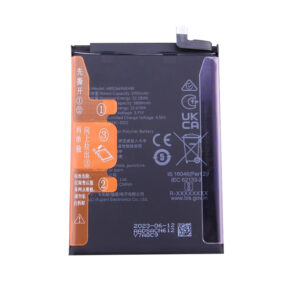HB526694EHW 5800mAh 3.91V Li-Polymer replacement battery for Honor X50 ALI-AN00, front view on white background