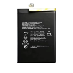 HE346 3800mAh 3.85V Li-Polymer replacement battery for Nokia 7 Plus, front view on white background
