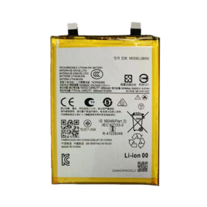 QM50 5000mAh 3.91V Li-Polymer replacement battery for Motorola Edge 40 Neo XT2307-1, front view showing battery label and connector flex cable