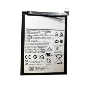 SCUD-WT-W1 4900mAh 3.85V Li-Polymer replacement battery for Samsung Galaxy A22 5G SM-A226B, front view showing battery label