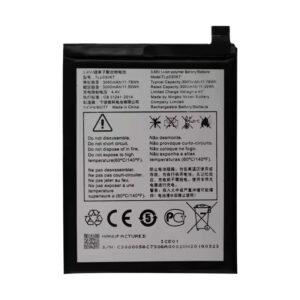 TLP030K7 3060mAh 3.85V Li-Polymer replacement battery for Alcatel 1S, front view on white background