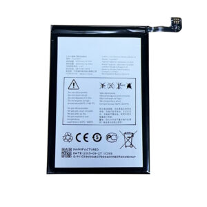 TLp038C7 4000mAh 3.85V Li-Polymer replacement battery for Alcatel 5V OT-5060A, front view on white background