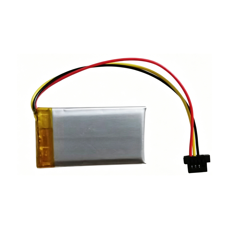 402035 250mAh 3.7V replacement battery for DVR dash cam, back view showing model number 402035, capacity 250mAh, and voltage 3.7V on spec label