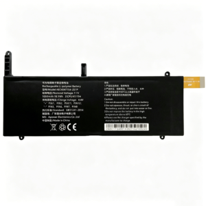 AEC4547154-2S1P 5000mAh 7.7V 2S1P Li-Polymer replacement battery for GPD Pocket 3, front view on white background