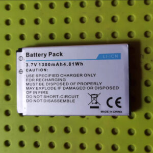 1300mAh 3.7V Li-ion replacement battery for CAT B25 and B26 rugged mobile phones