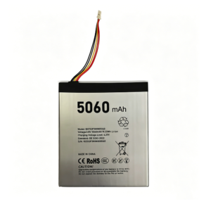 BAT23P3MINI5060 5060mAh 3.8V Li-Polymer replacement battery for DOOGEE U10 Pro kids tablet, front view on white background