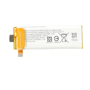 BHX212-1300-7.7 1300mAh 7.7V Li-ion Polymer 2S replacement battery for DJI Pocket 3 gimbal camera, front view showing battery surface and connector