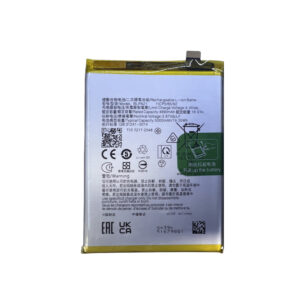 BLPA21 5000mAh 3.87V Li-Polymer replacement battery for OPPO A18 and A2x, front view, white background