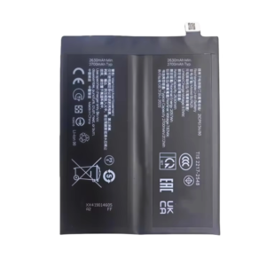 BLPA25 5400mAh 7.82V dual-cell Li-Polymer replacement battery for OnePlus 12 5G, front view on white background