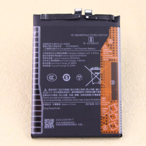 BM69 replacement battery for Redmi Turbo 4 and Redmi K80 – 6550mAh 3.85V silicon-carbon Li-Polymer