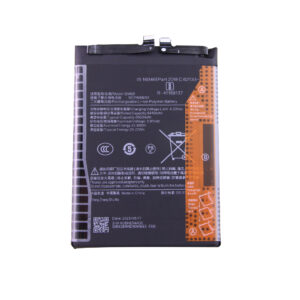 BM69 6550mAh 3.85V silicon-carbon Li-Polymer replacement battery for Xiaomi Redmi Turbo 4 and K80, front view, white background
