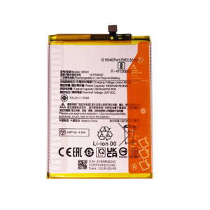 BN5H replacement battery for Redmi Note 11E, POCO M4 5G, and POCO M5 – 5000mAh 3.87V Li-Polymer