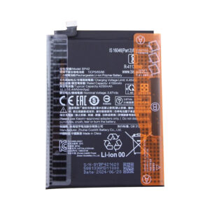 BP42 4250mAh 3.87V Li-Polymer replacement battery for Xiaomi 11 Lite NE 5G 2109119DI, front view on white background