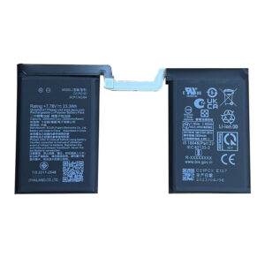 C21P2101 6000mAh 7.78V dual-cell Li-Polymer replacement battery for ASUS ROG 6 and ROG 7, front view on white background