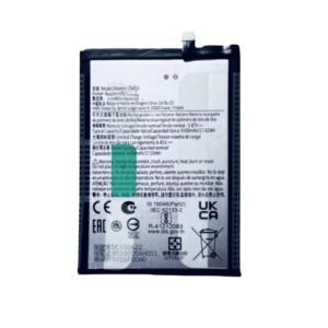 CN450 4500mAh 3.87V Li-ion replacement battery for Nokia G60 5G, front view on white background