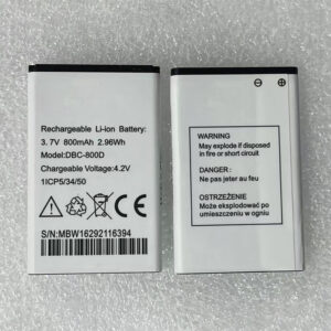 DBC-800D 800mAh 3.7V Li-ion replacement battery for DORO 6021 6030 5030 5031 500 506 508 509 510 515 6520 senior-friendly phones