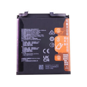 HB566880EHW 5600mAh 3.86V Li-ion Polymer replacement battery for Honor Magic 6 Pro BVL-AN16, front view on white background showing battery surface and connector flex cable