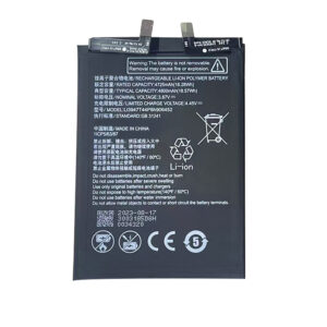 Li3947T44P8h906452 4800mAh 3.87V Li-ion Polymer replacement battery for Nubia Z40 5G, front view showing battery surface and small 2-pin connector