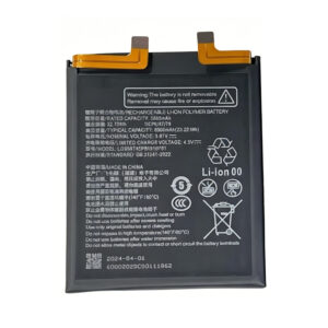 Li3959T45P8h816761 6000mAh 3.87V Li-Polymer replacement battery for Nubia Z60 Ultra, front view on white background