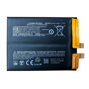 Li7719T89P8h826559 4200mAh 7.74V Li-Polymer dual-cell replacement battery for Nubia Z30 Pro NX667J, front view showing battery label and connector flex cable