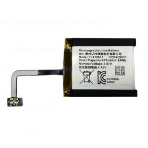 PL412631 475mAh 3.85V Li-Polymer replacement battery for Amazfit GTR 4 47mm smart watch