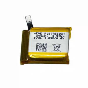 PL471822GH 240mAh 3.85V Li-Polymer replacement battery for Amazfit GTS 2E A1969 A2021 smartwatch