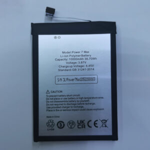 Power 7 Max replacement battery for UMIDIGI Power 7 Max – 10000mAh 3.87V Li-Polymer