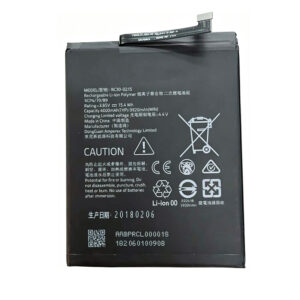 RC30-0215 4000mAh 3.85V Li-ion Polymer replacement battery for Razer Phone 1, front view showing battery surface and small 2-pin connector