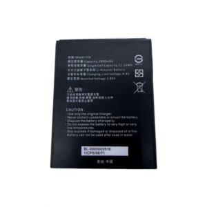 Interchangeable replacement battery for SUGAR Y16, Y12s, and P1 smartphones – 2900mAh 3.85V or 2500mAh 3.8V version