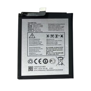 TLP043E1 4500mAh 3.85V Li-Polymer replacement battery for TCL 10 5G, front view on white background
