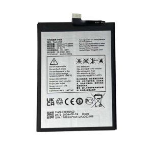 TLp049C8 5010mAh 3.87V Li-Polymer replacement battery for TCL 40SE T610, front view on white background
