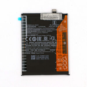 BM4Y 4520mAh 3.87V Li-Polymer replacement battery for Poco F3 GT and Redmi K40 Pro 5G, front view, white background