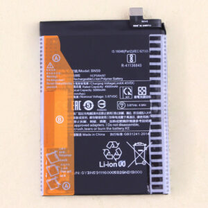 BN59 5000mAh 3.87V Li-Polymer replacement battery for Redmi Note 10, Note 10S, and POCO M5S smartphone