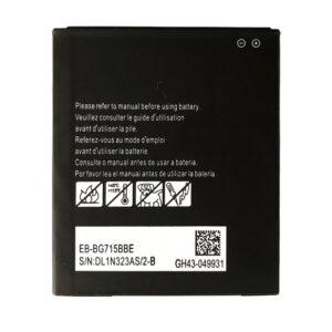 EB-BG715BBE 4000mAh 3.85V Li-Polymer replacement battery for Samsung Galaxy Xcover Pro and Xcover 6 Pro, front view, white background