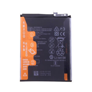 HB476586ECW 4300mAh 3.82V Li-Polymer replacement battery for Honor X10, front view on white background