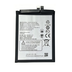 LI3941T44PGH836548 4200mAh 3.87V Li-Polymer replacement battery for ZTE Axon 30 Pro, front view on white background