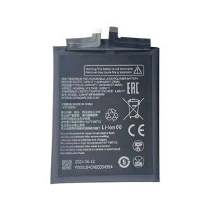 Li3844T45P8h906646 4510mAh 3.89V Li-Polymer replacement battery for ZTE Axon 40 Pro+ 9042N, front view on white background